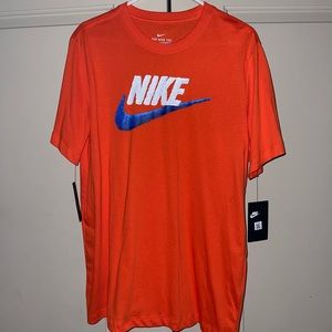 Orange Nike Tee
